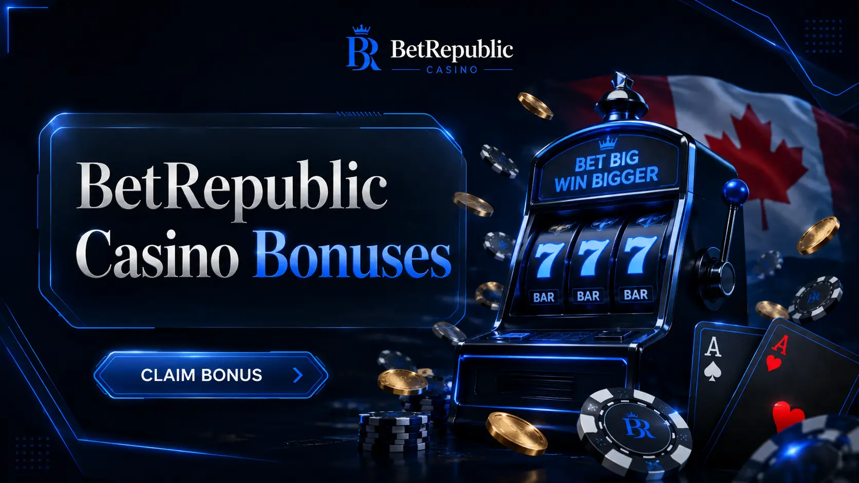 BetRepublic Casino Canada : Jeux et bonus 2026