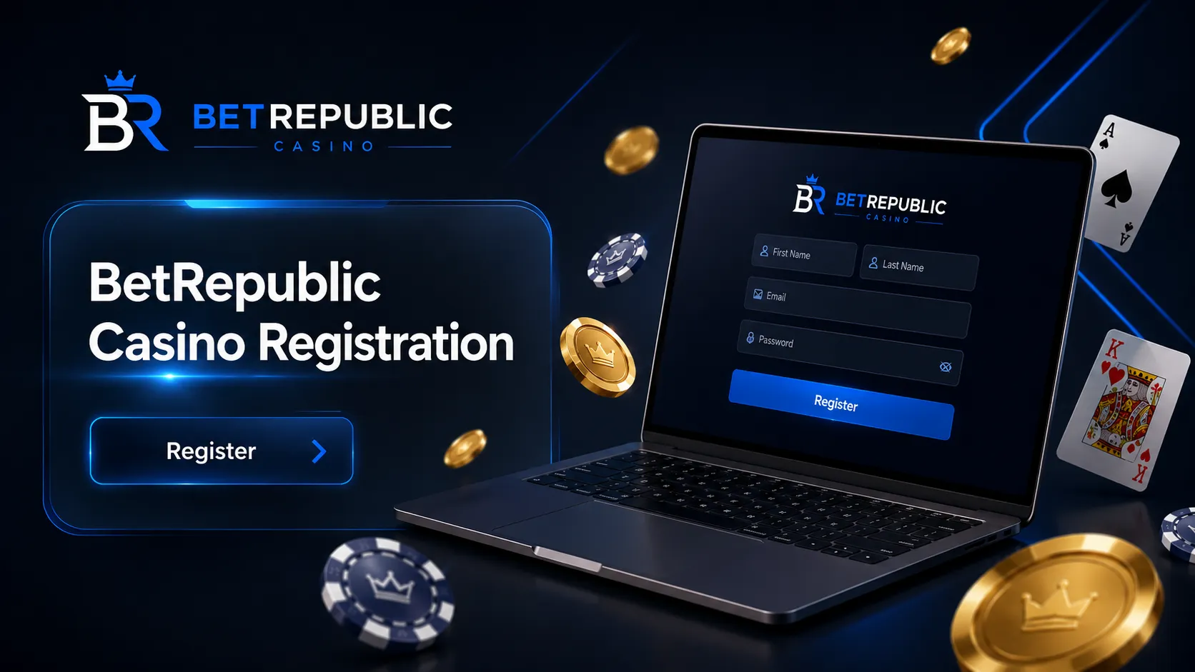BetRepublic Casino Registration for Canada